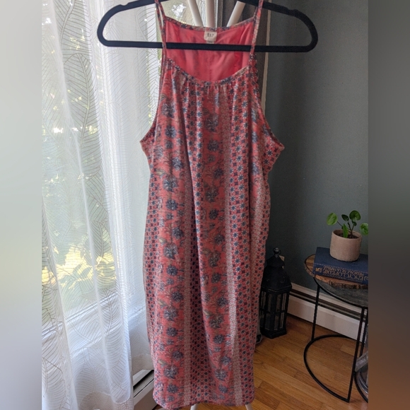 GAP Dresses & Skirts - 13.Floral Pink Sleeveless Dress
